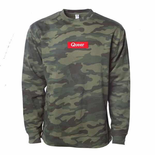 Queer Camo Sweatshirt - Trevor Project
