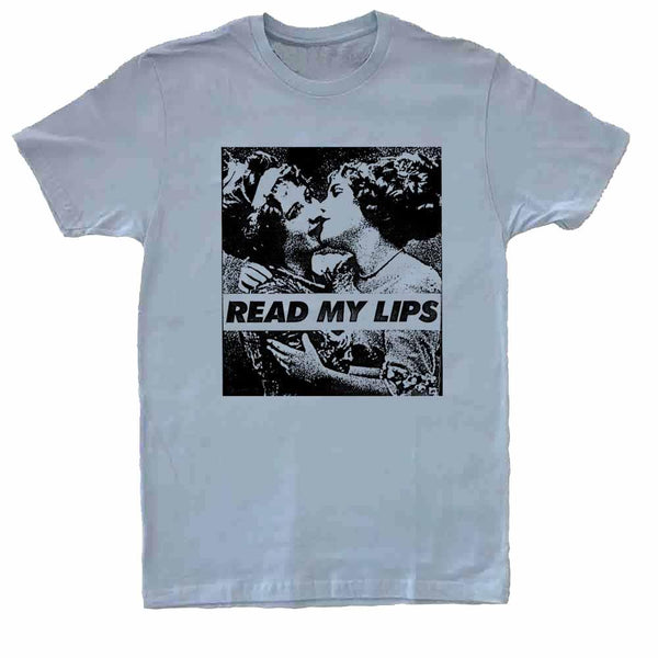 Read My Lips Vintage Women T-Shirt - Rainbow Railroad