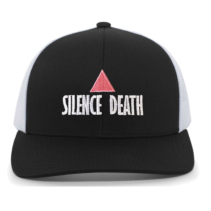 Silence = Death Mesh Snapback - Ali Forney Center