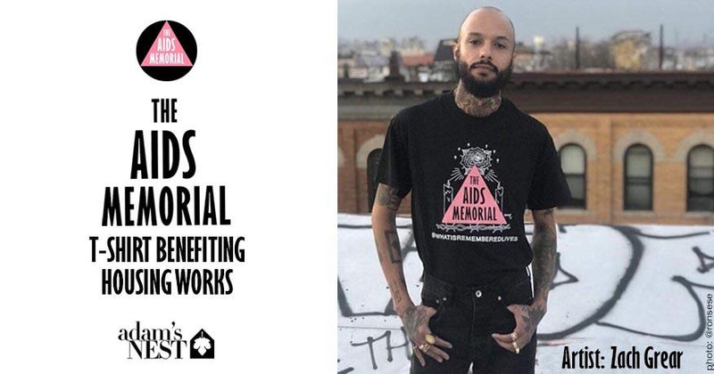 The AIDS Memorial T-Shirt at Adam's Nest