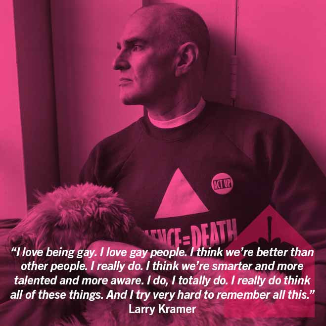LARRY KRAMER (JUNE 25, 1935 - MAY 27, 2020)