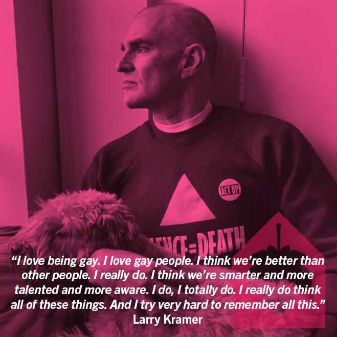 LARRY KRAMER (JUNE 25, 1935 - MAY 27, 2020)
