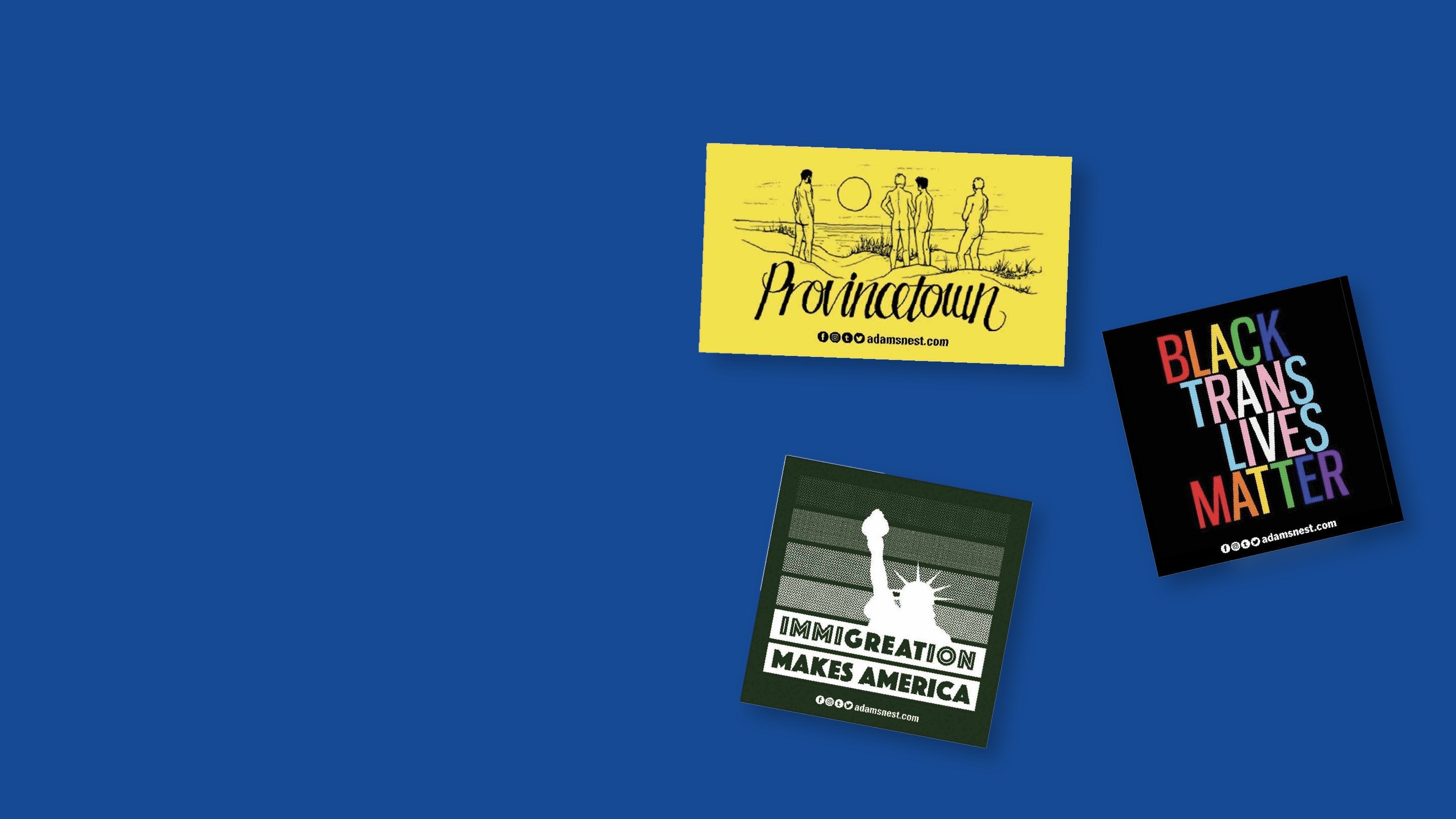 Adam's Nest Provincetown Sticker Collection