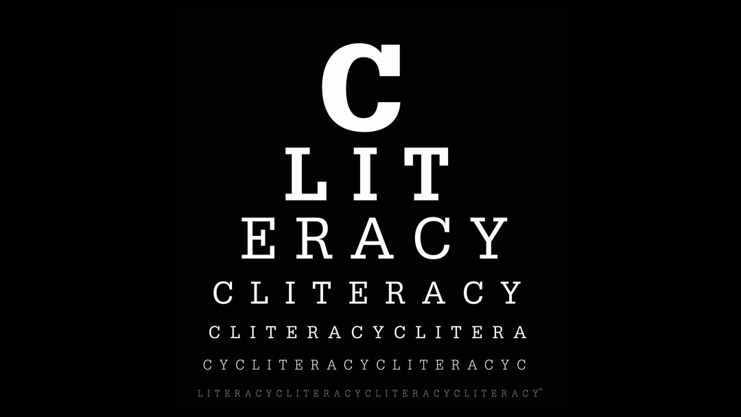 cliteracy eye chart adam's nest sophia wallace provincetown