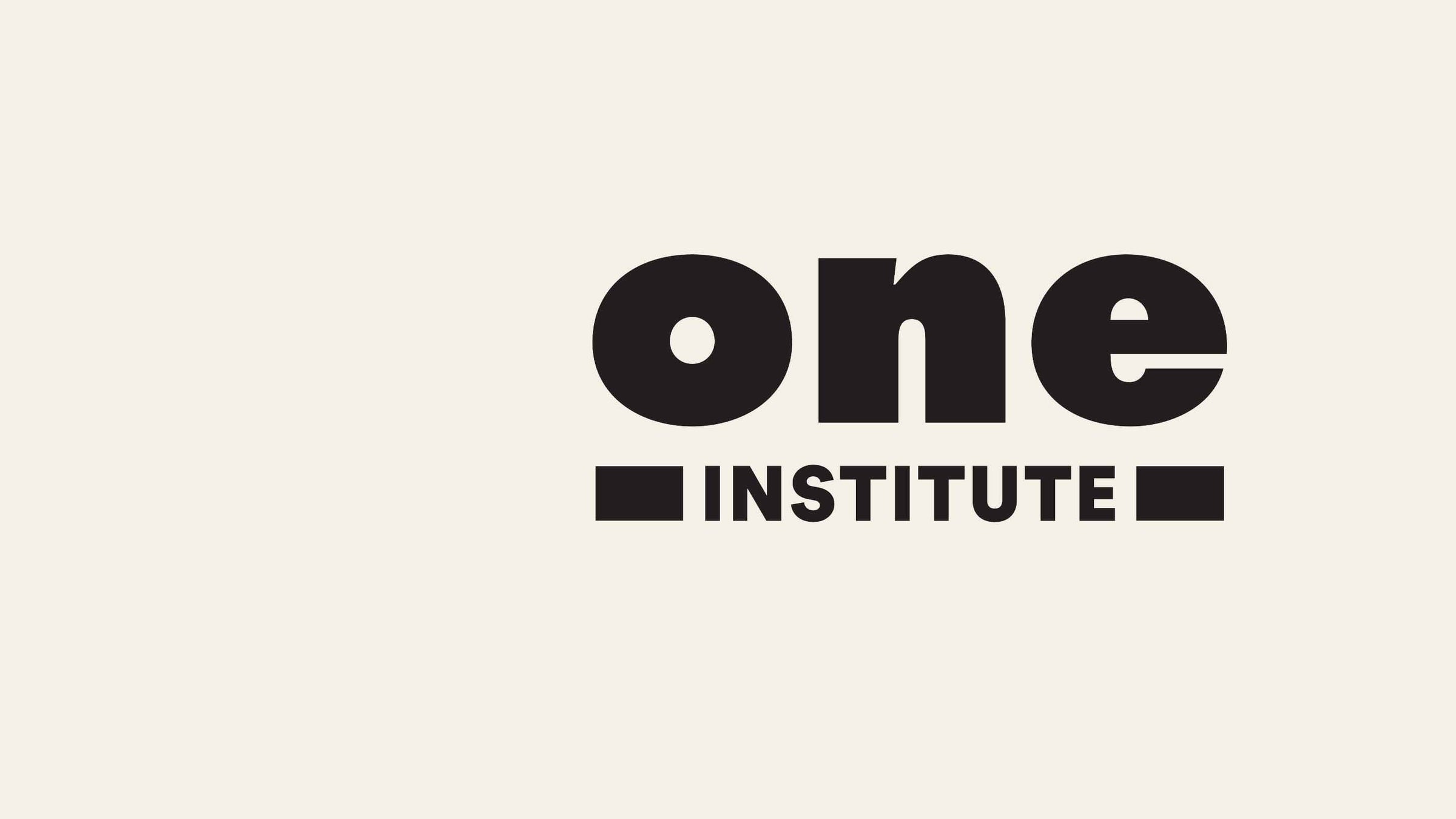 one institute logo