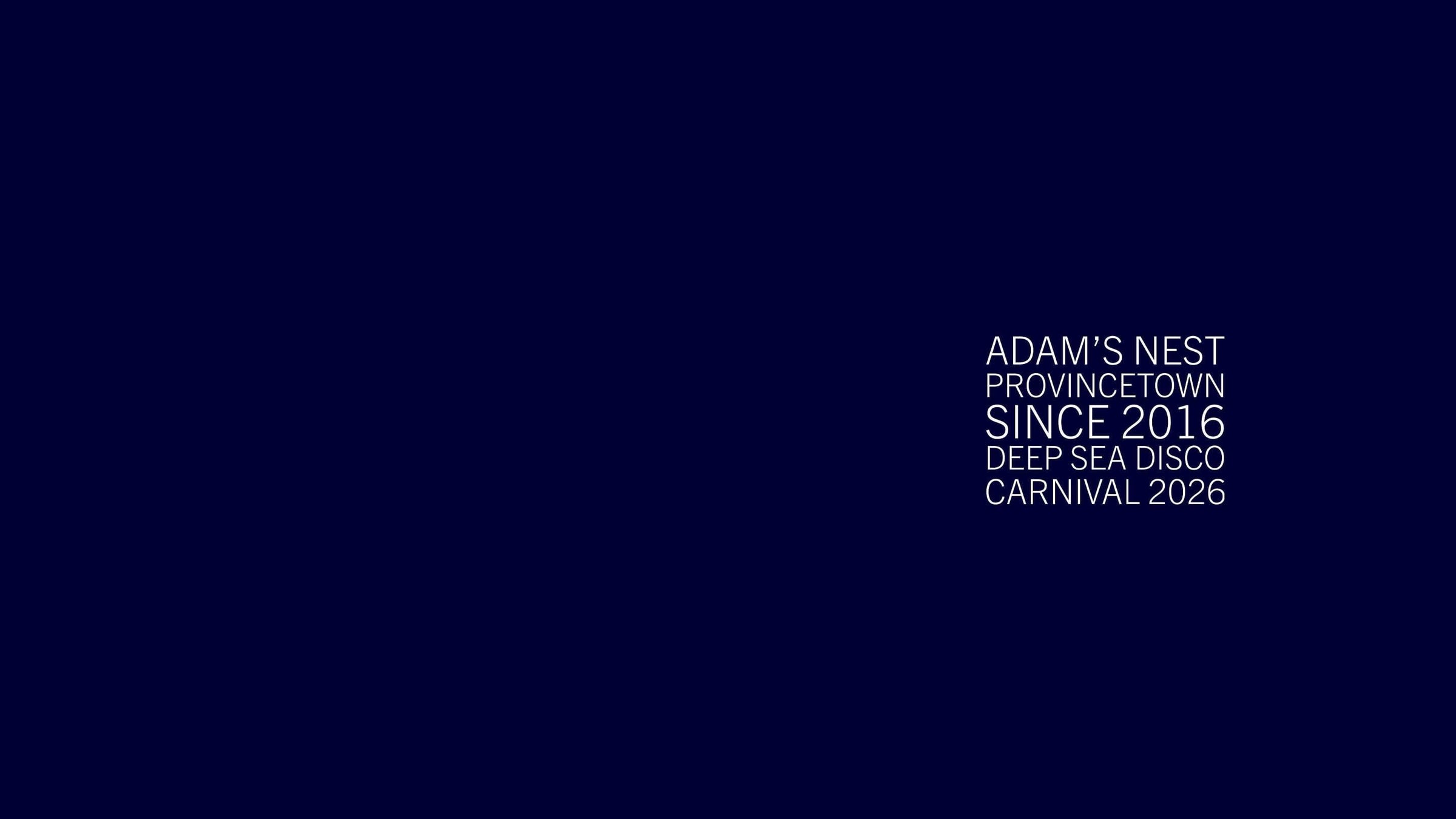 Carnival collection at Adam's Nest