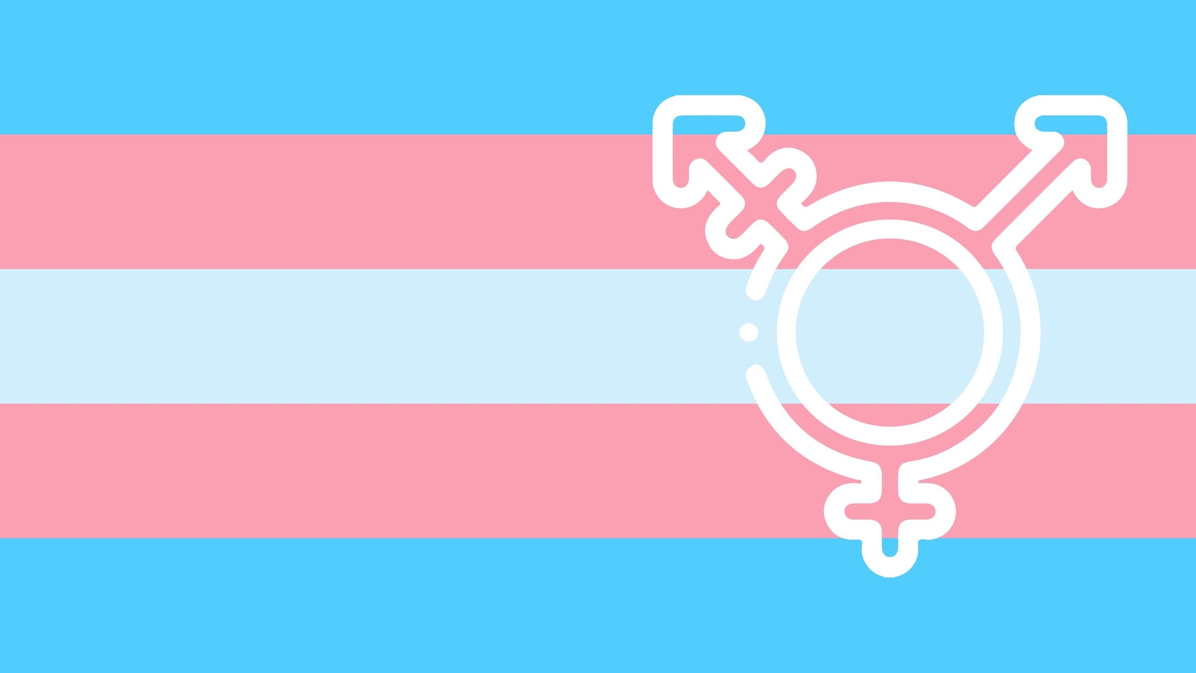 transcendent transgender flag