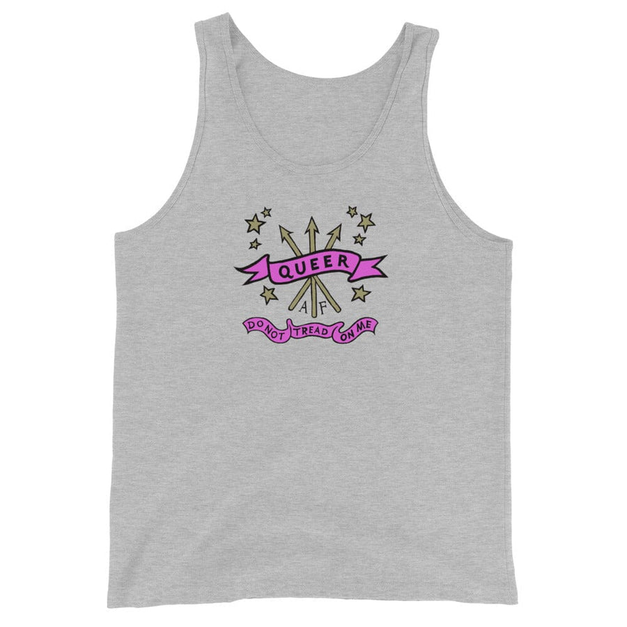 Do Not Tread On Me Queer AF Tank - The Center supporting The LGBT Community Center NYC