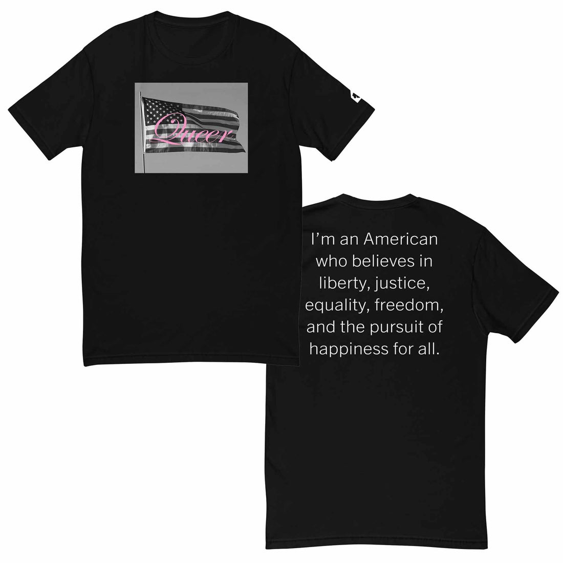 Queer American Short Sleeve T-shirt