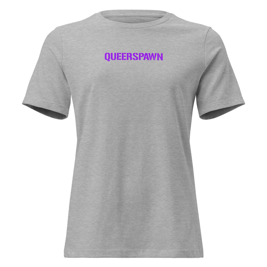 "QUEERSPAWN"  Women's Relaxed Fit T-Shirt - COLAGE supporting COLAGE