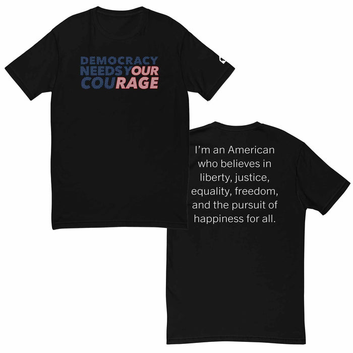 Democracy / Happiness T-Shirt - Indivisible