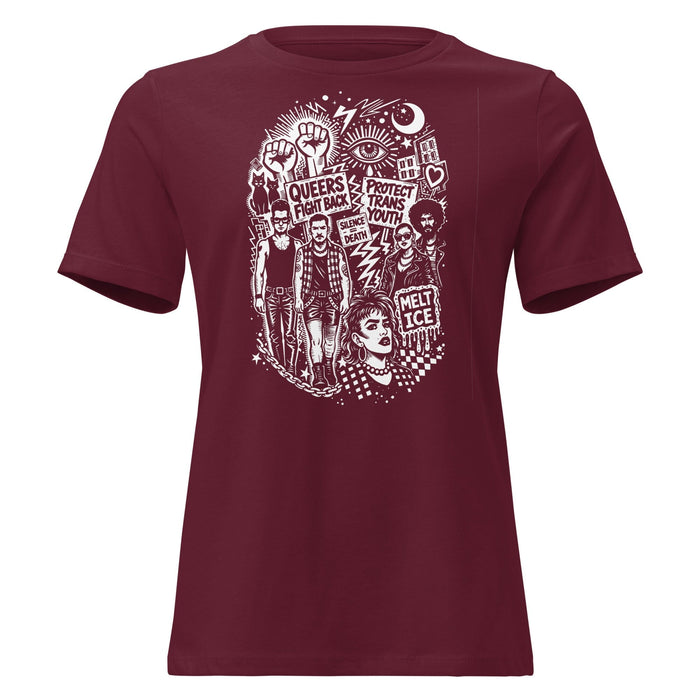 Queer Trans Protest Women's Fit T-Shirt