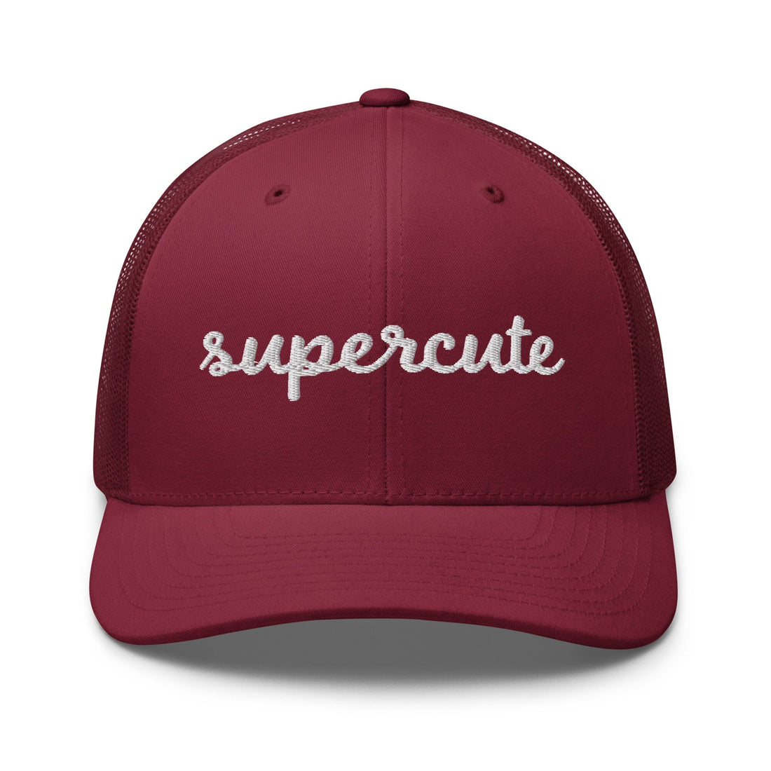 Supercute Trucker Mesh Snapback Hat