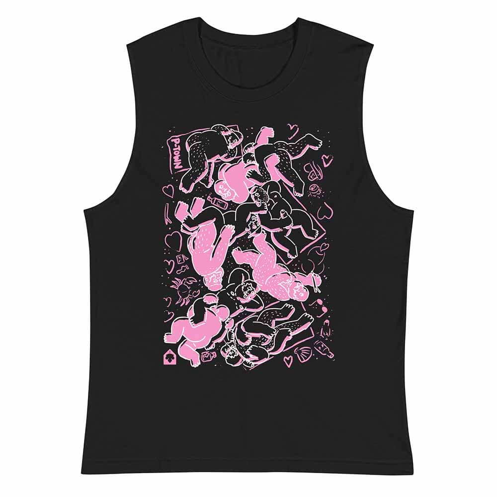Bearpad Ptown Beach Sleeveless T-Shirt