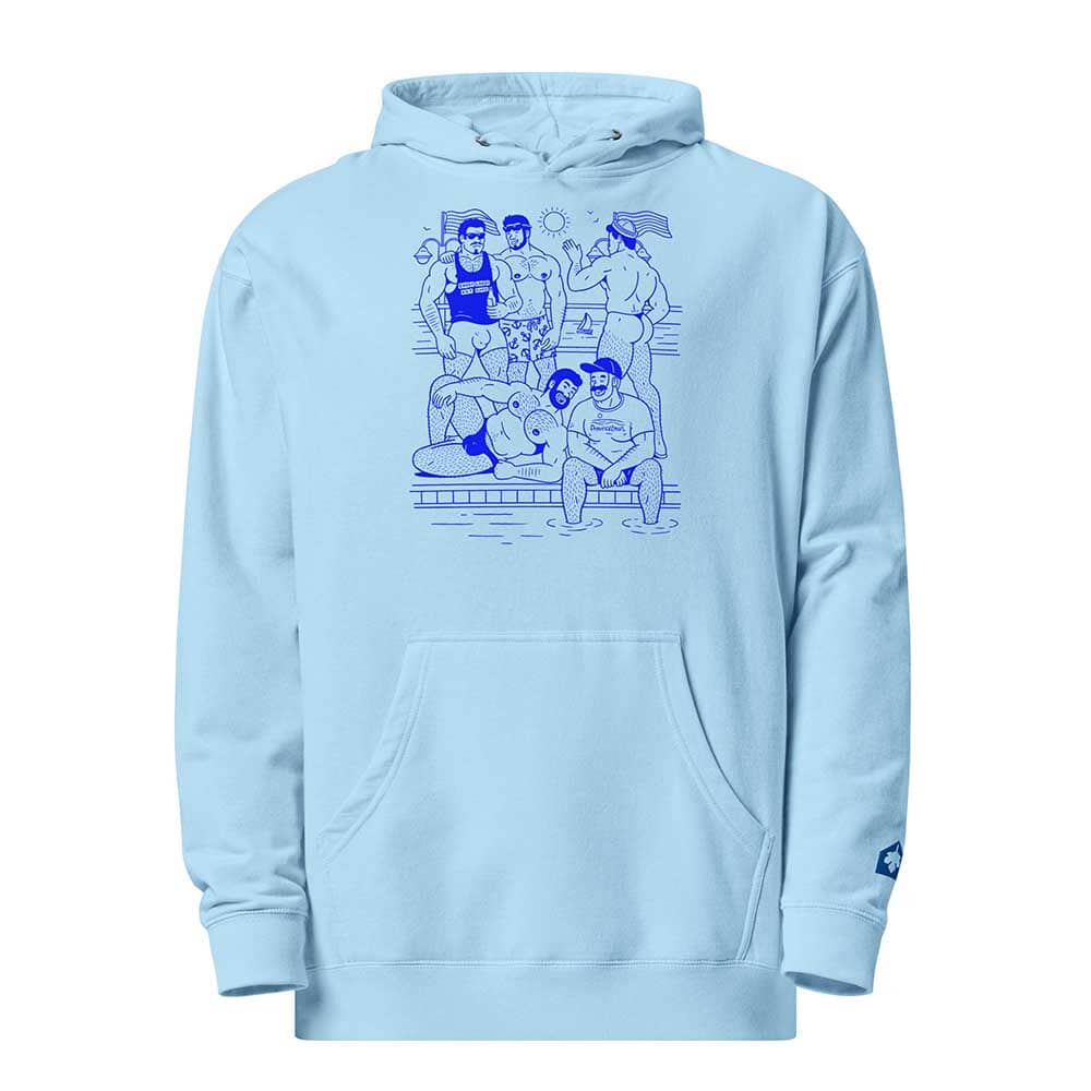 Ptown Boatslip Tea Pullover Hooded Sweatshirt