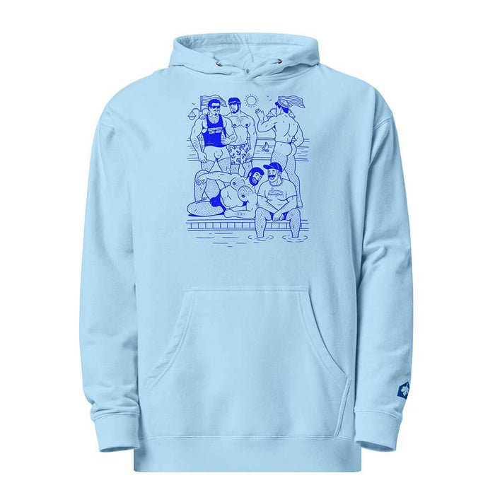 Ptown Boatslip Tea Pullover Hooded Sweatshirt
