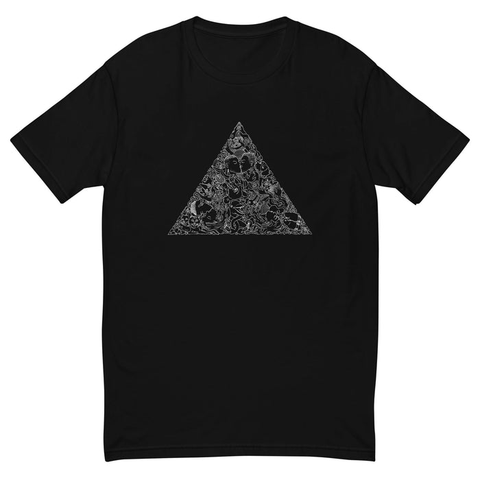 Love Triangle White Print T-Shirt - Trevor Project
