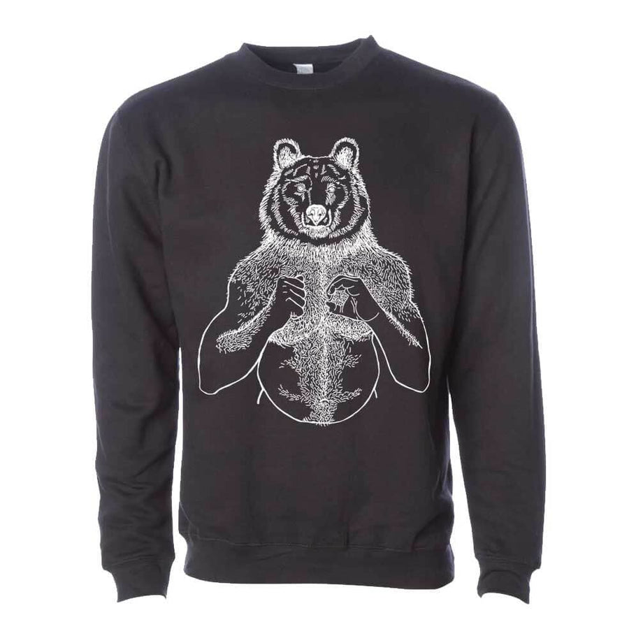 Beefy Bear Crew Sweatshirt by Brian Kenny