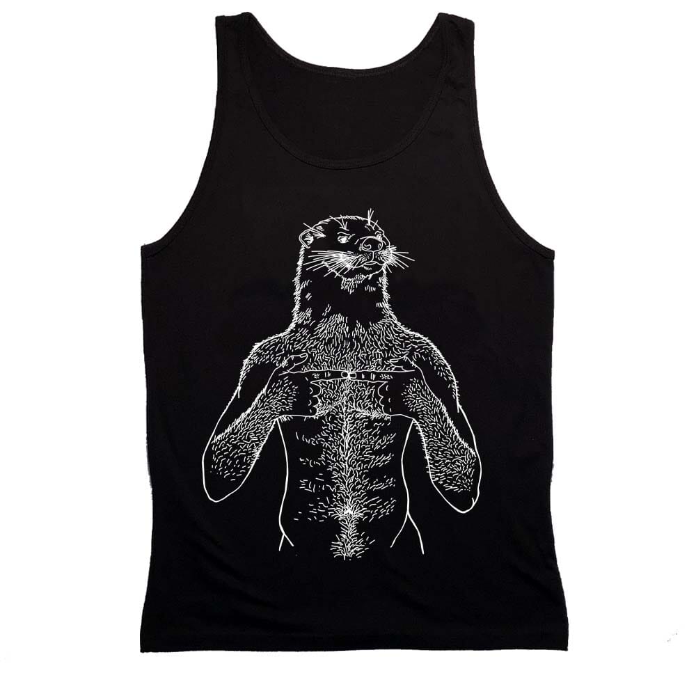 Brian kenny Otter black tank top