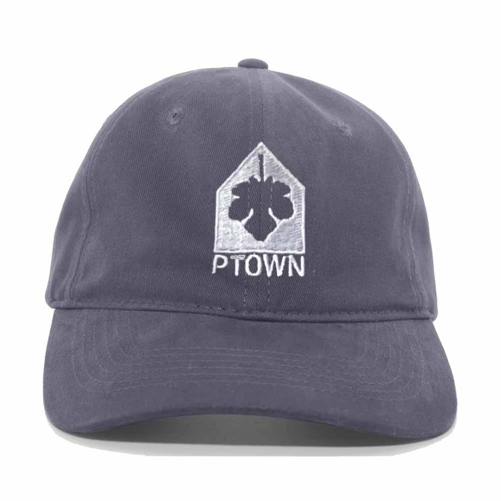 PTOWN icon Twill Dad Hat Charcoal