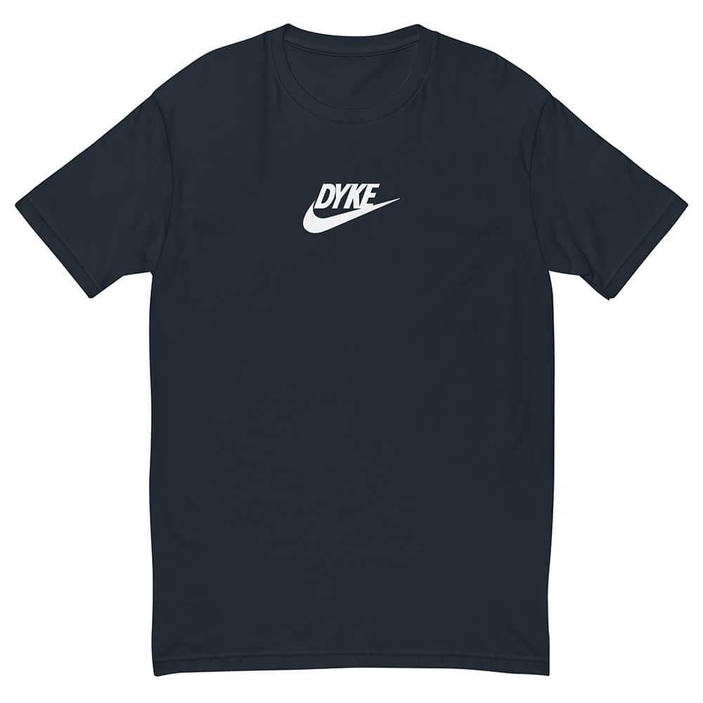 Navy t-shirt with &