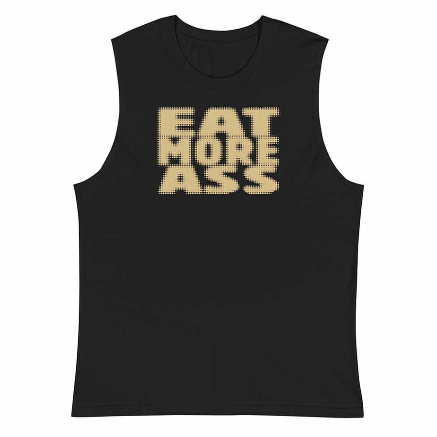 Eat More A## Sleeveless T-shirt collab with Forrest Lawson by Forrest Lawson