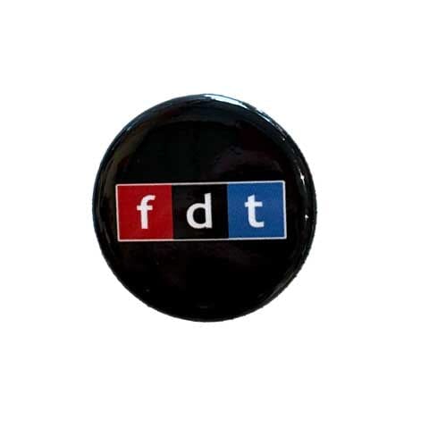 FDT BUTTON - INDIVISIBLE supporting Indivisible