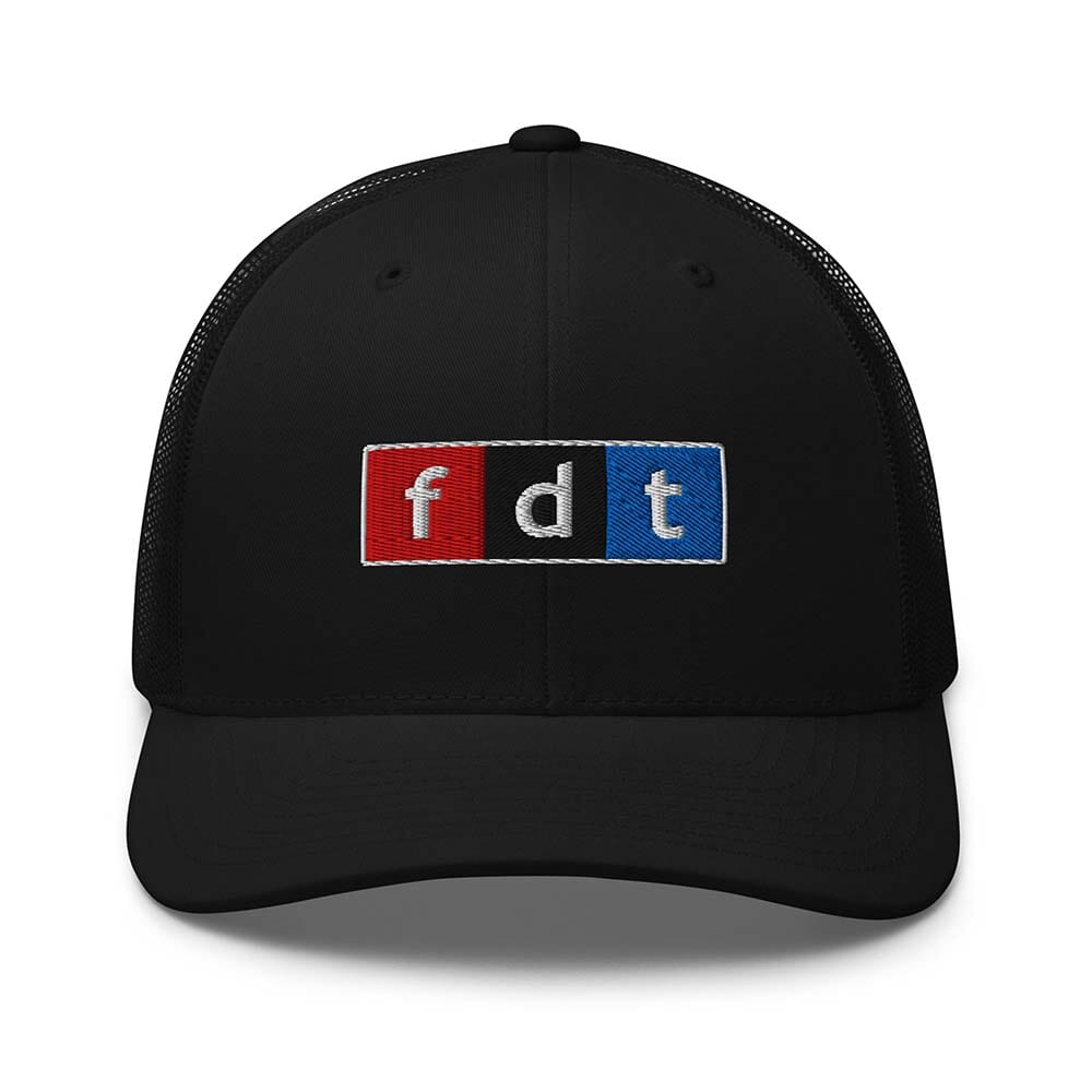 FDT trucker snapback black