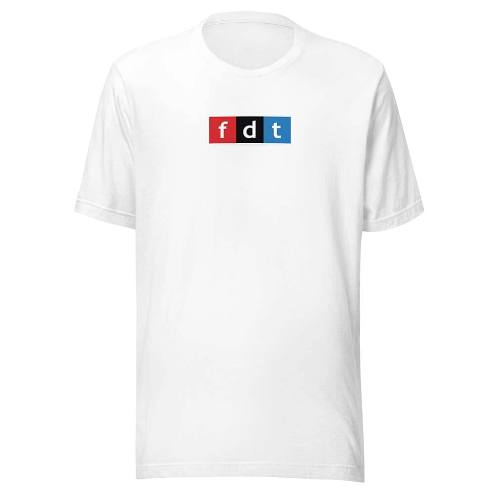 FDT T-shirt white