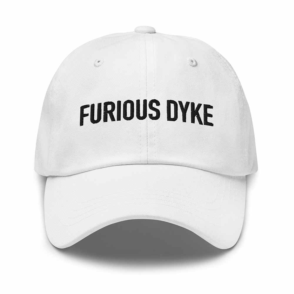 FURIOUS DYKE WHITE CLASSIC DAD TWILL HAT