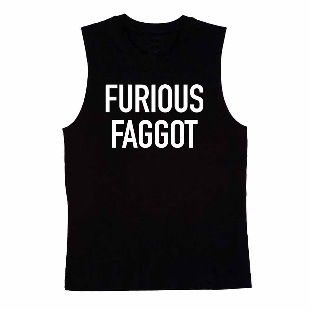 Furious Faggot Sleeveless T-shirt