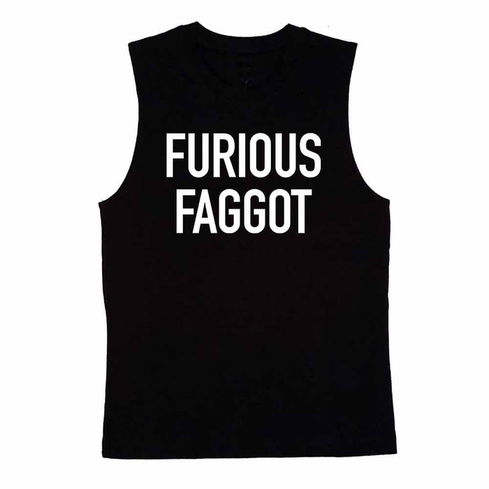 Furious Faggot Sleeveless T-shirt