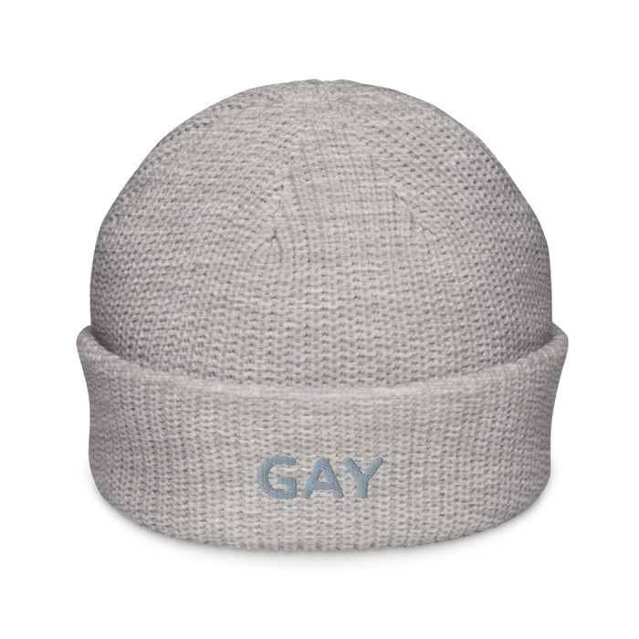 Gay Tone-on-tone Fisherman Beanie, second view