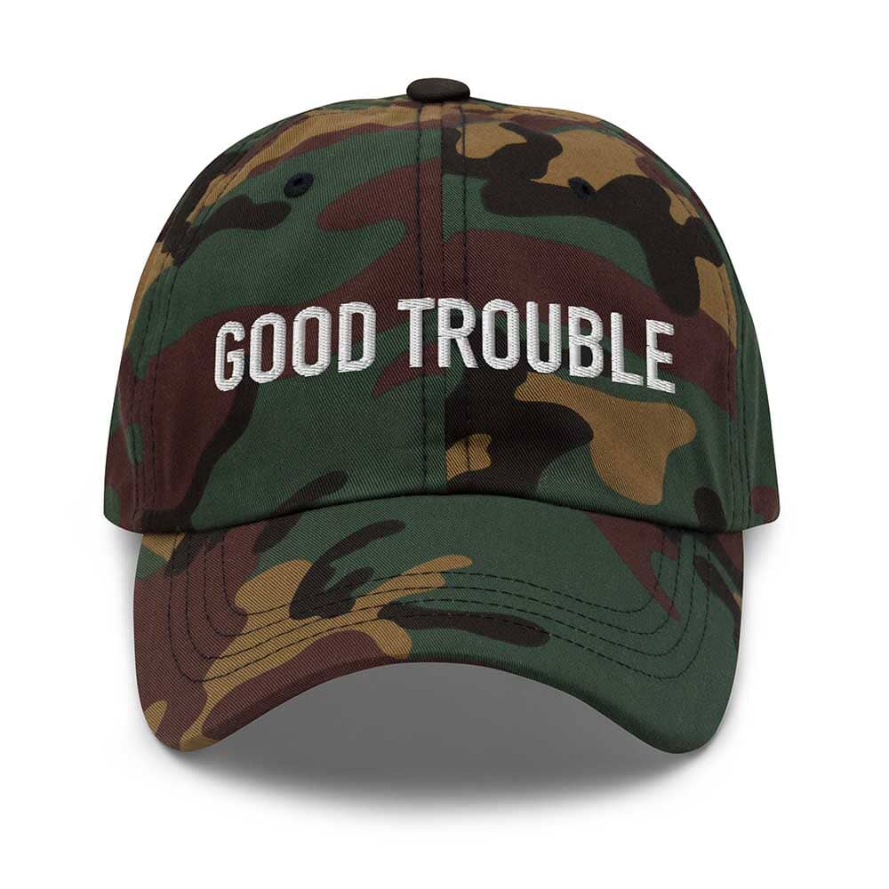 GOOD TROUBLE Twill Dad Hat