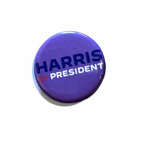 Harris for President Button