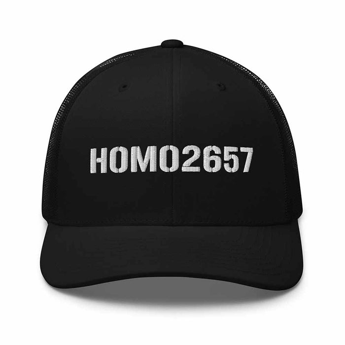 HOMO2657 Trucker Mesh Snapback Hat