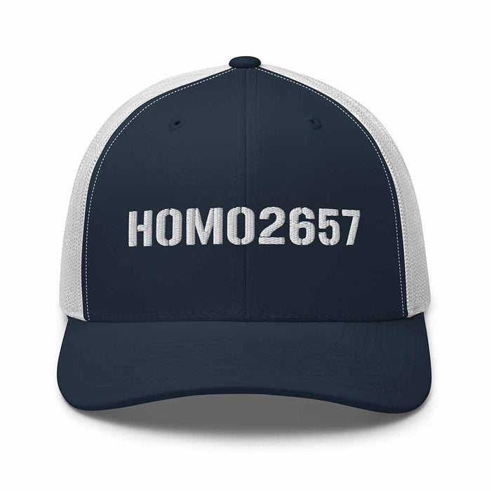 HOMO2657 Trucker Mesh Snapback Hat