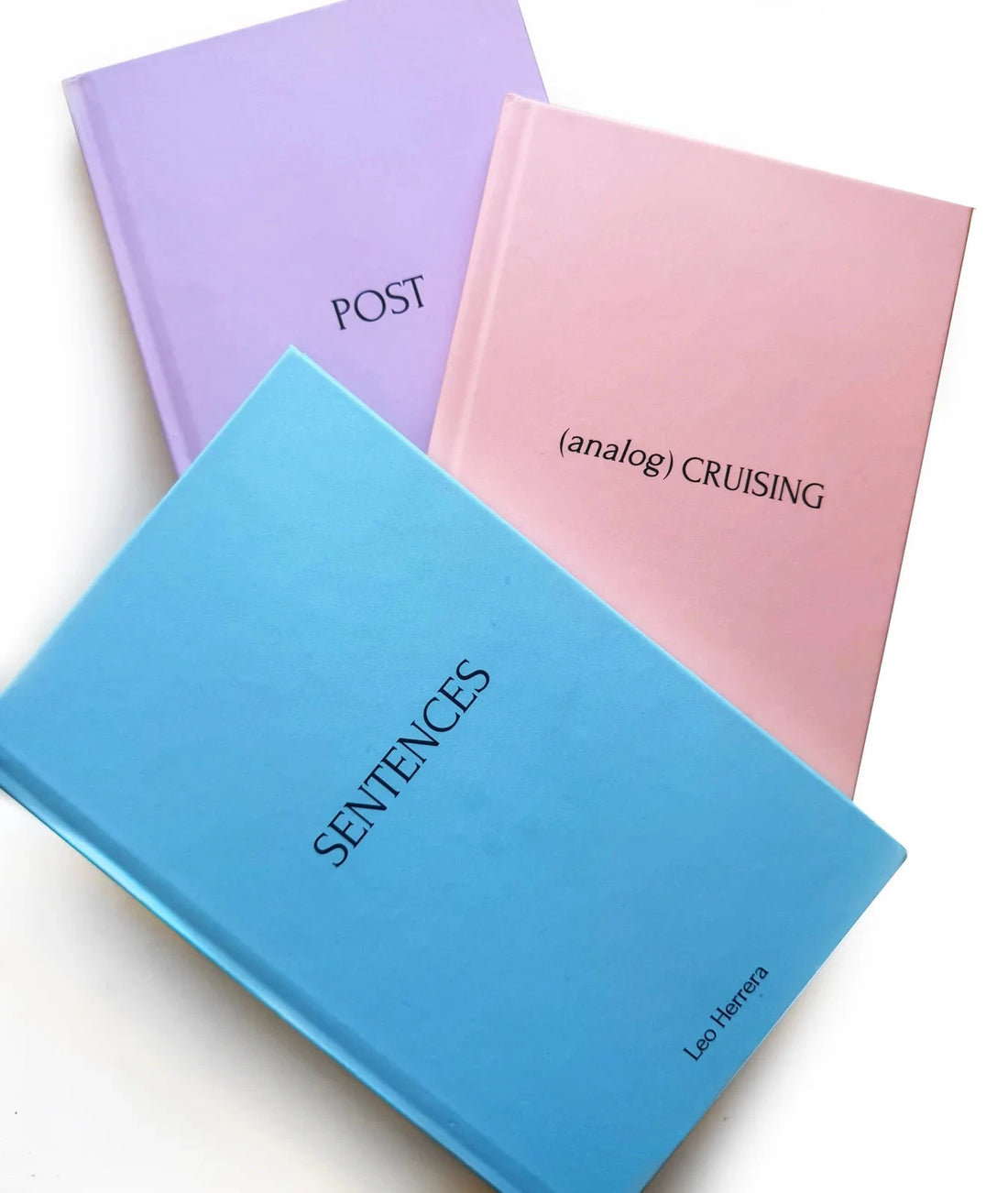 Post, Analog Cruising, and Sentences Hard Cover Set