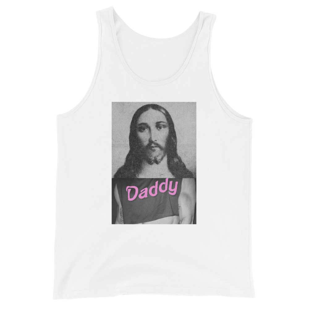 jesus daddy tank white