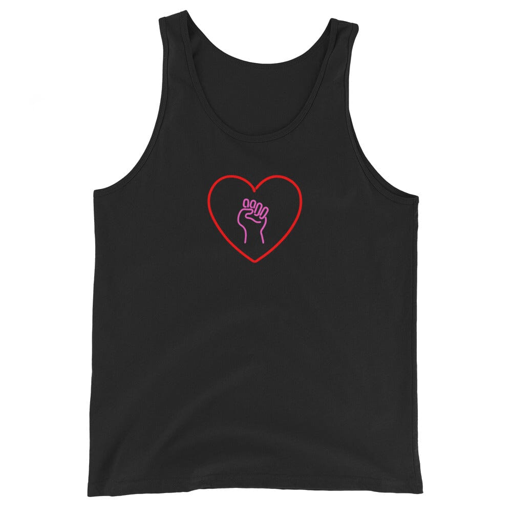 Love As Activism Tank in black