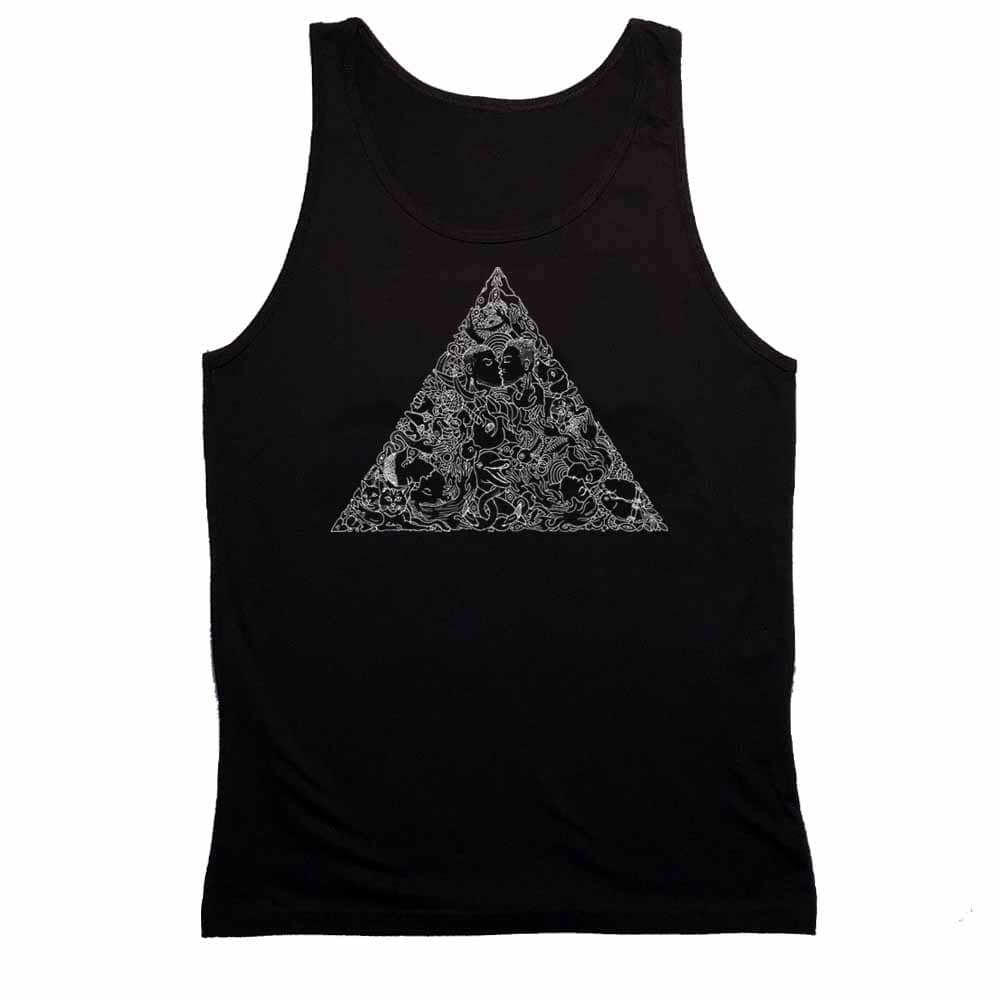 brian kenny love triangle black tank