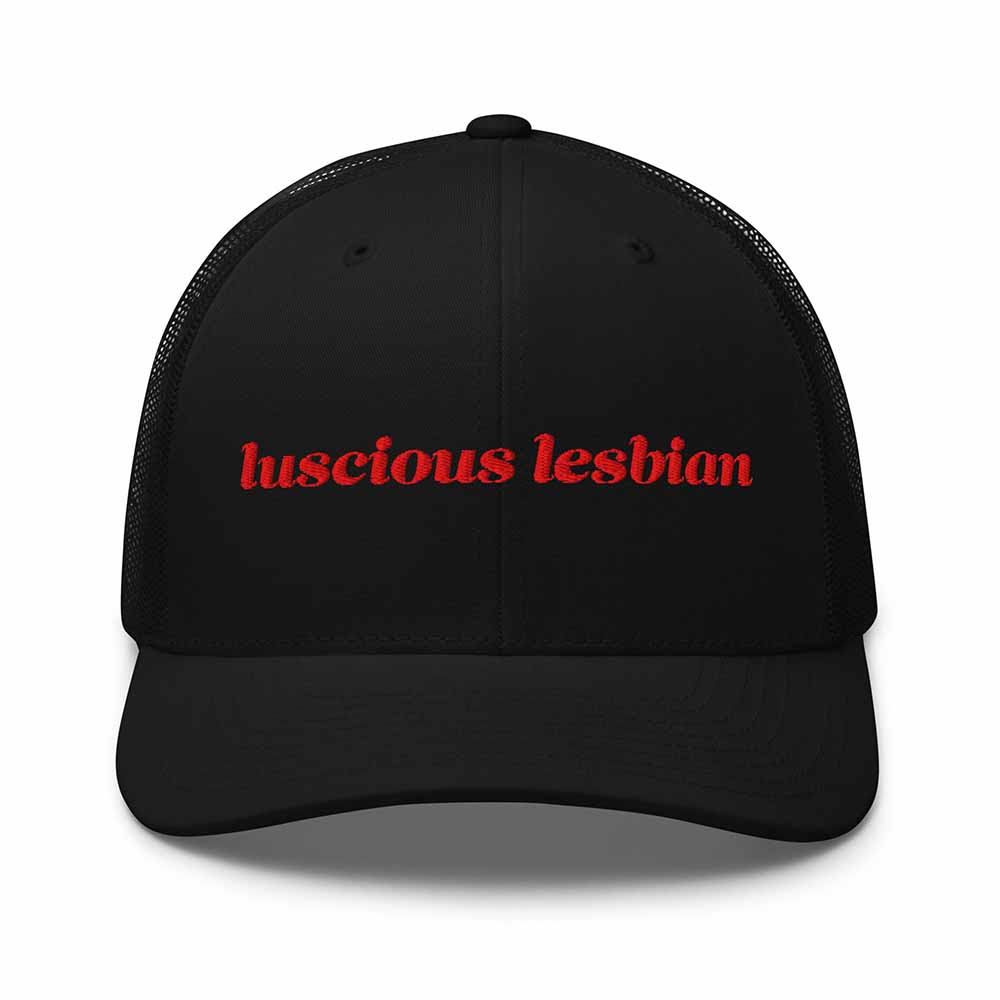 Luscious Lesbian Trucker Snapback Hat