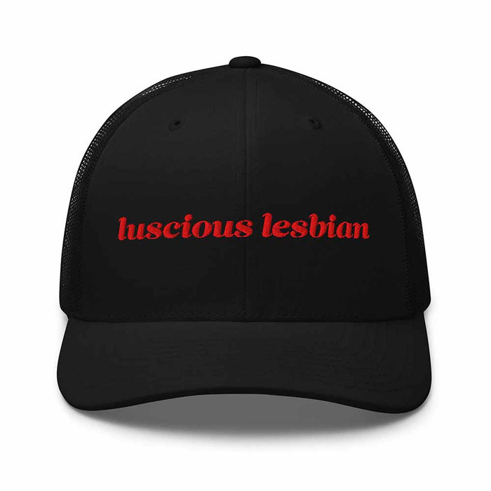 Luscious Lesbian Trucker Snapback Hat