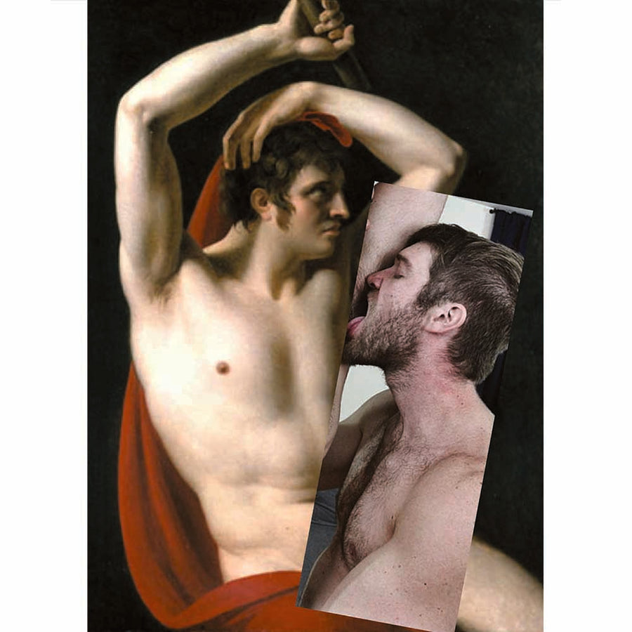 Naro Pinosa Armpit Pheromone Postcard by Naro Pinosa