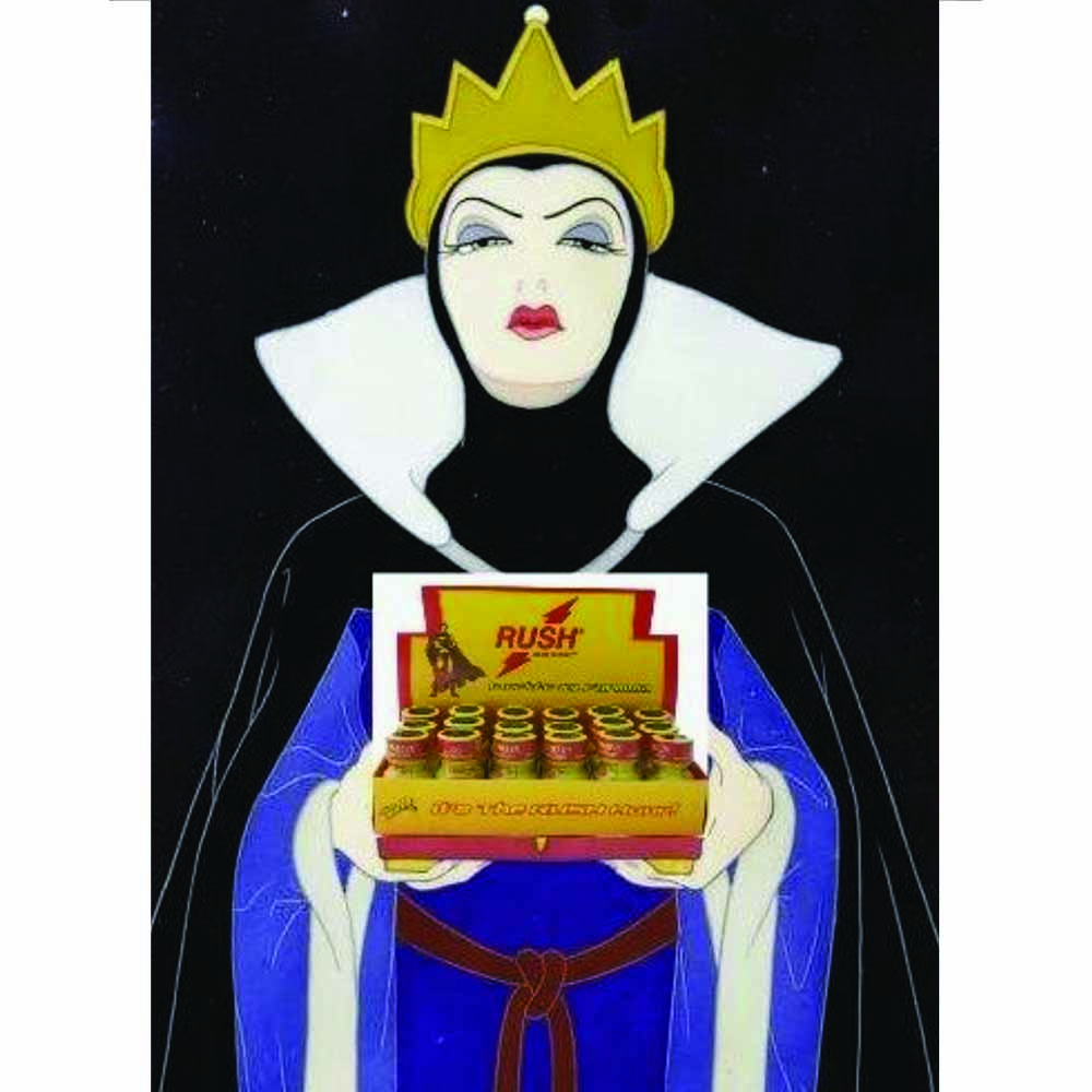 Naro Pinosa Evil Queen Poppers Postcard