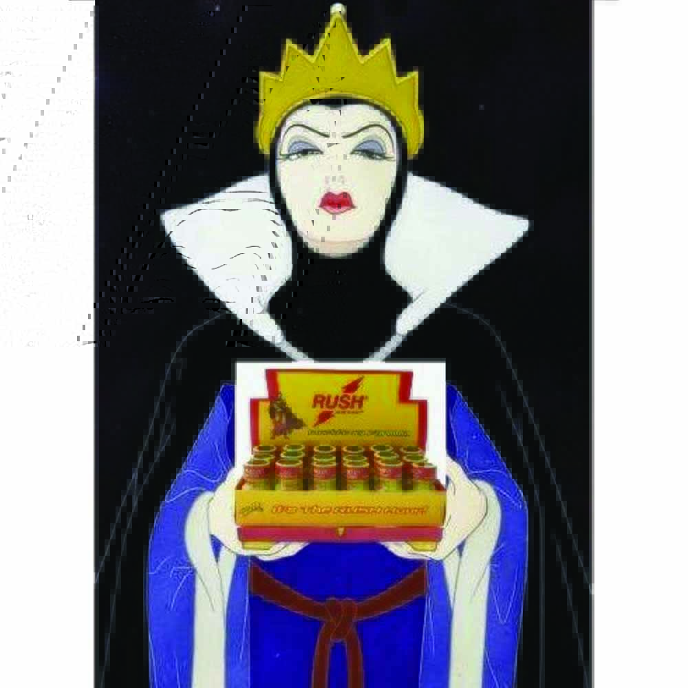 Naro Pinosa Evil Queen Poppers Postcard