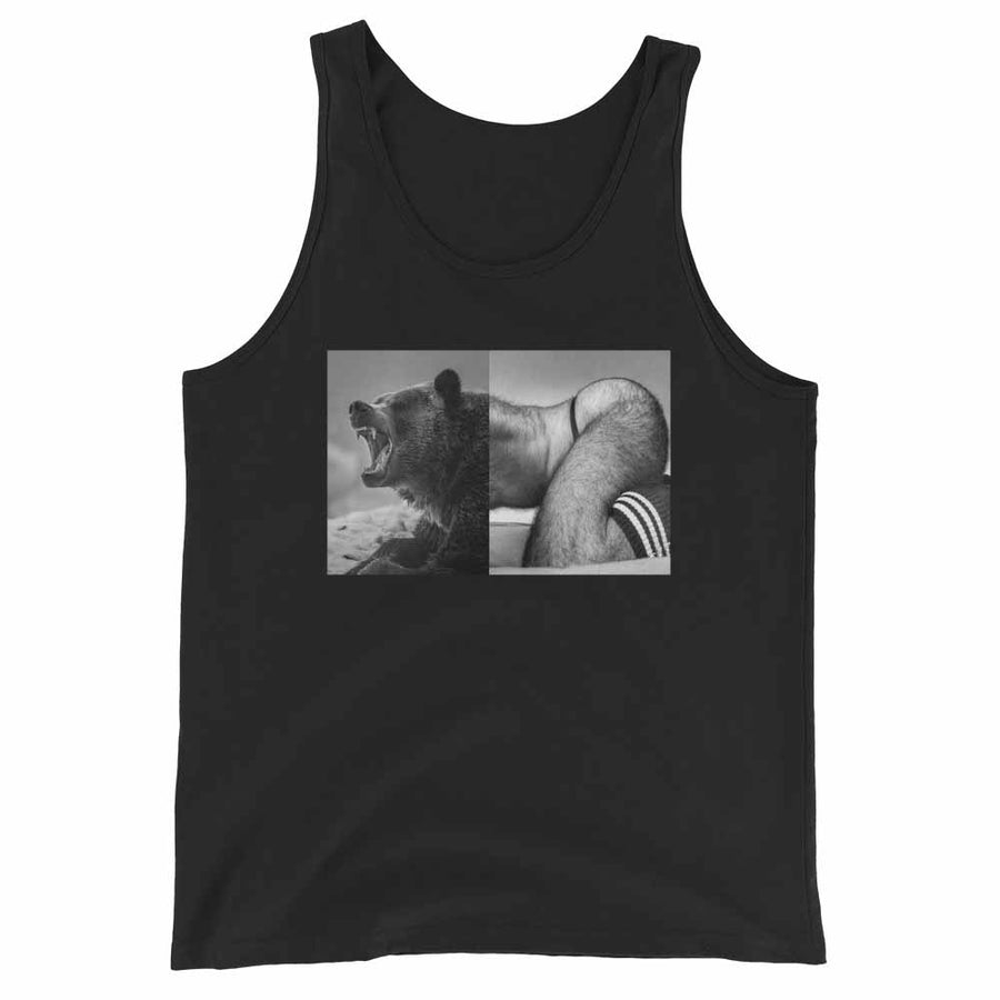 Naro Pinosa Growling Bear Tank by Naro Pinosa