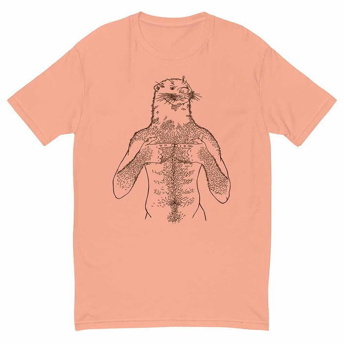 Otter Brown Print T-Shirt