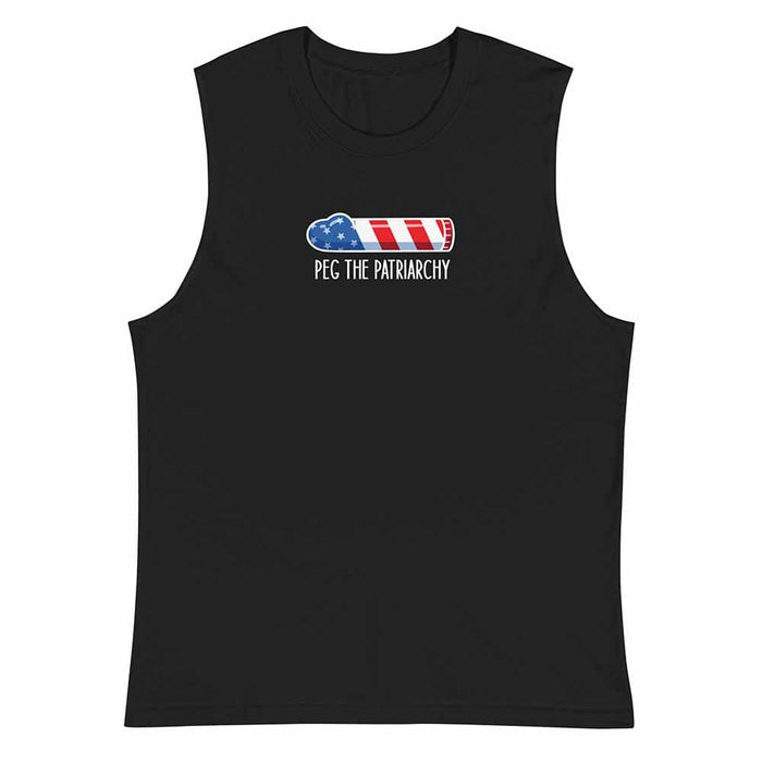 Peg the Patriarchy Sleeveless T-shirt - Indivisible