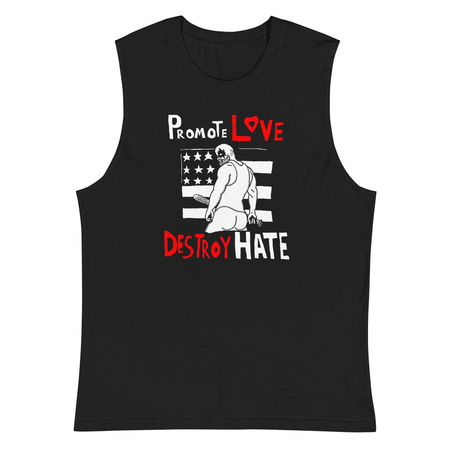 Homo RIot "Promote Love" Sleeveless T-Shirt - The Center by Homo Riot